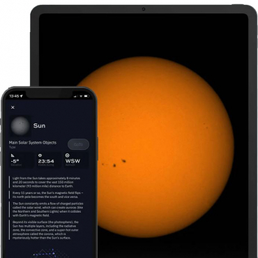 Unistellar Smart Solar Filter for Odyssey and Odyssey Pro