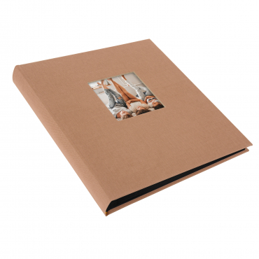 Goldbuch 27619 Bella Vista 30x30cm haselnuss schwarze Seiten