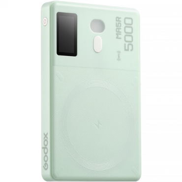 Godox MA5R mint green - RGB Leuchte & Power Bank