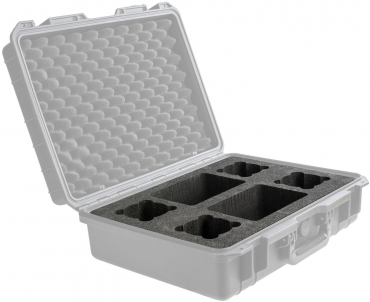 Mantona Foam insert 6 lenses for outdoor protective case L