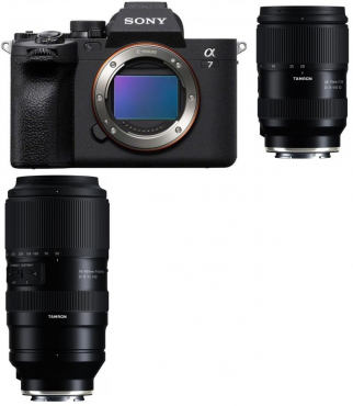 Sony Alpha ILCE-7 IV + Tamron 28-75mm f2,8 + Tamron 50-400mm f4,5-6,3