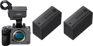 Sony ILME-FX5 + XLR-Griff + 2x NP-SA100 Akku