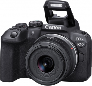 Canon EOS R10 + RF-S 18-45mm f4.5-6.3 IS STM + RF 75-300mm f4-5.6