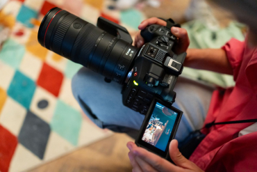 Canon EOS C80 + adapter EF to EOS R 0.71x