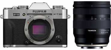 Fujifilm X-T30 III Silber + Tamron 11-20mm f2,8 Di III-A VC RXD