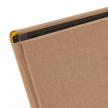 Goldbuch 27619 Bella Vista 30x30cm haselnuss schwarze Seiten