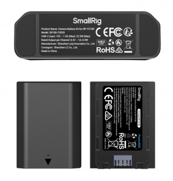 SmallRig 5483 Turbo Charging Kit for NP-FZ100 Camera Batteries
