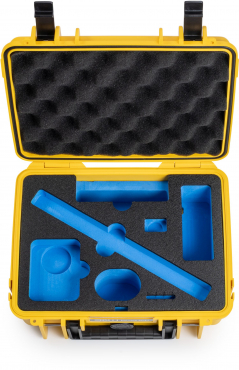 B&W DJI Osmo 360 Case Type 1000 Jaune