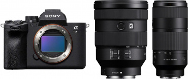 Sony Alpha ILCE-7 IV + 24-105mm f/4 G OSS + 100-400mm f/5.6-8 OSS