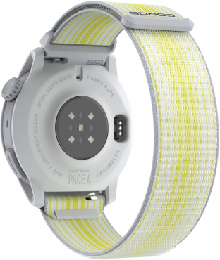 COROS Sportuhr PACE 4 Nylon White