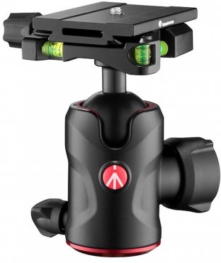 Manfrotto MH496-Q6 Zentralkugelkopf mit Top Lock Platte