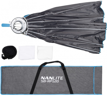 NANLITE SB-RP120 Boîte à lumière parabolique Rapid 120cm Bowens