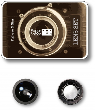 Poper Shoot Fisheyes and Star Lens Kit 