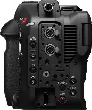 Canon EOS C80 + adapter EF to EOS R 0.71x