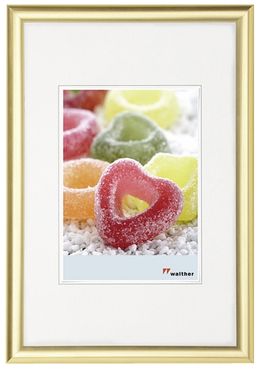 Walther Kunststoffrahmen KP040G Trendstyle 30x40cm gold - 716388 Walther Kunststoffrahmen KP040G Trendstyle 30x40cm gold