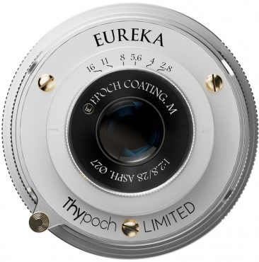 Thypoch Eureka 28mm f2,8 ASPH Fuji X pearl white