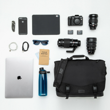 Tenba DNA 16 Slim Messenger Tasche Schwarz