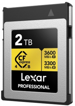 Lexar CFexpress Professional Type-B Gold 4.0 2TB