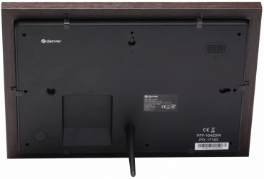Denver Frameo 1042W Digitaler Bilderrahmen Braun 10,1 Zoll