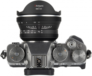 7Artisans 6mm f/2 Fisheye Fuji X (APS-C)