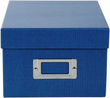 Goldbuch 85 975 Aufbewahrungsbox Fotobox Bella Vista blau
