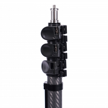 SIRUI DK18 Trépied à lampe en carbone, à amortissement pneumatique, extensible 180cm