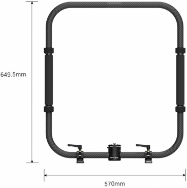Zhiyun Crane 3S PRO + SmallRig 2858 Handheld Ring