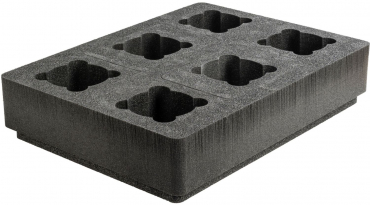 Mantona Foam insert 6 lenses for outdoor protective case L