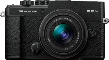 OM System PEN + 14-42mm III Black + M. Zuiko ED 75mm f/1.8 MFT