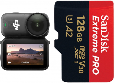 DJI Osmo Nano (128GB) + San Disk Extreme Pro 128GB 200MB