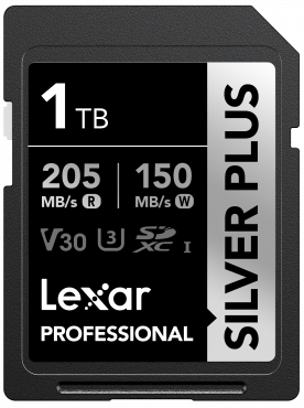 Lexar SDXC Silver Plus UHS-I 1TB