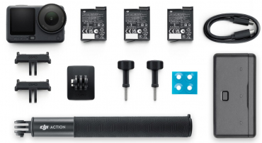 DJI Osmo Action 6 Adventure Combo + Lexar Silver Plus MicroSDXC 256GB
