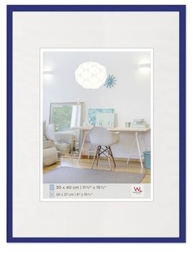 Walther Kunststoffrahmen KV040L New Lifestyle 30x40cm blau - 712949 Walther Kunststoffrahmen KV040L New Lifestyle 30x40cm blau