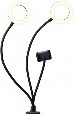 Dörr LED Selfie 2-er Ringlicht SLR-12 Bi-Color