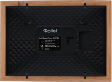 Rollei Smart Frame WiFi 105 Wooden Braun