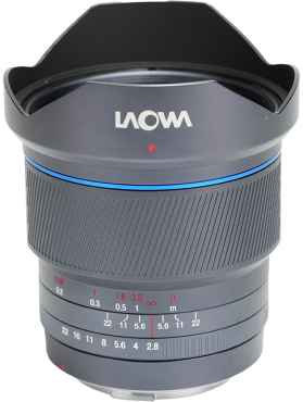 LAOWA 12mm f2,8 Lite Zero-D für Canon RF 5 Blendenlamellen