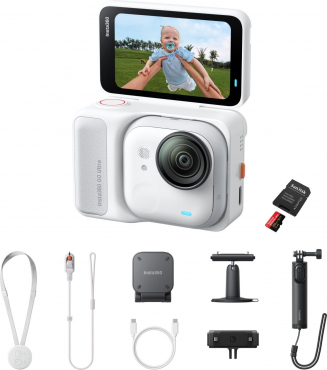INSTA360 GO Ultra Creator Bundle Arctic White + SanDisk 256GB