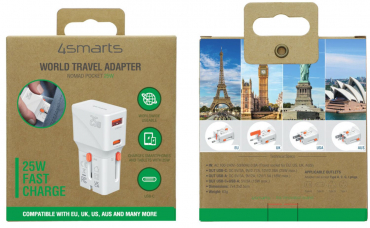 4smarts Nomad Pocket 25W Weltreiseadapter