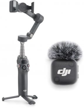 DJI Osmo Mobile 8 Vlogging Combo noir