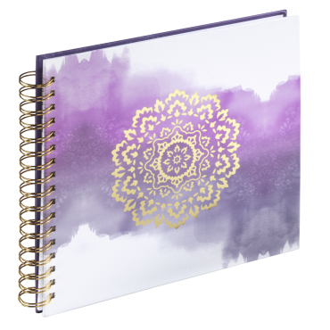 Hama 2652 Album spirale Golden Watercolor 28x24cm 50 pages