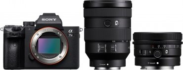 Sony Alpha ILCE-7 III + SEL FE 24-105mm f4,0 G OSS + SEL 24mm f2,5 G