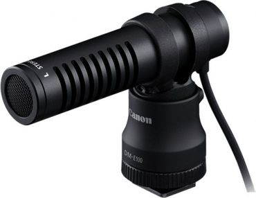 Canon HG-100TBR Grip Stand + DM-E100 Stereo Microphone