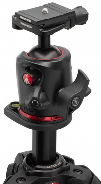 Manfrotto 055XPRO Carbon ARCA Kit Stativ mit Kugelkopf 4 Segmente