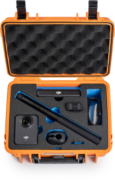 DJI Osmo 360  Standard Combo + B&W Case Typ 1000 Orange