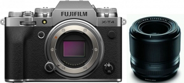 Fujifilm X-T4 silber + XF 60mm f2,4 R Macro