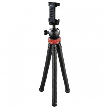 Hama FlexPro 4608 für Handy,GoPro,Kamera 27cm Rot