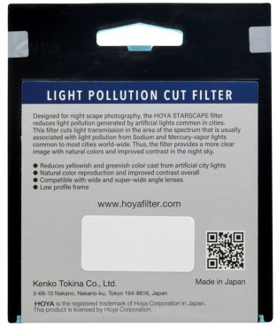 Filtre astronomique Hoya Starscape 49mm
