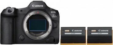 Canon EOS R5 II + 2x Canon LP-E6P battery