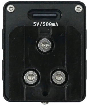 KEKS KM-Q OLED digitaler Belichtungsmesser schwarz Display Rückseite