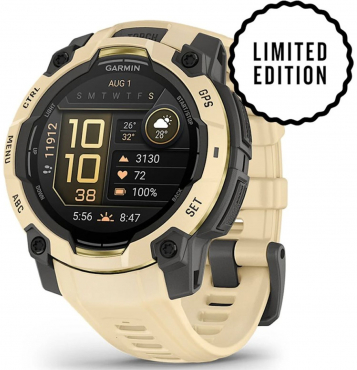 Garmin Instinct® 3 45mm AMOLED Gris Citrine